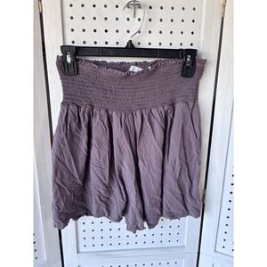 Carve Designs Leah Shorts Women's Small Purple Smocked Rayon